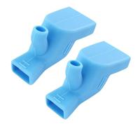 2 pz Portatile Bambino Rubinetto Estensione Beccuccio Copertura per Lavello del Bagno - Rubinetto 'acqua Del Silicone Rubinetto Del Rubinetto Del Rubinetto Della Cucina Est