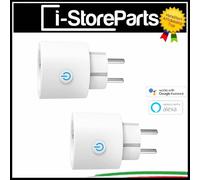 2 PZ PRESA INTELLIGENTE WIFI 16A SMART LIFE TUYA SHUKO TIMER ALEXA GOOGLE HOME