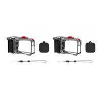 2 pz Quick Release Mount Adapter Accessori Per Inst360 Ace Pro/2 Camera Coniglio Cage Usura Resistere Confortevole Grip Camera Frame Staccabile Fotocamere Sportive Custodia Protettiva Accessori Foto