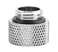 2 Pz Raccordi per Raffreddamento Ad Acqua G1/4 Extender in Rame per Computer, Estendono i Connettori con Lunghezze Opzionali (15 mm)