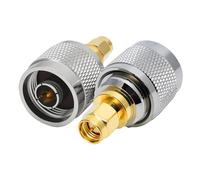 2 pz Rame SMA Femmina A UHF PL259 SO239 TNC N Maschio RF Coassiale Coassiale Connettore Diritto(SMAJ to NJ)