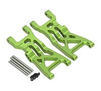 2 pz RC Anteriore Inferiore Braccio Sospensione In Lega di Alluminio Aggiornamento LOSI 1/10 22 S 2WD Trascinare Auto Supporto Stabile (Verde)