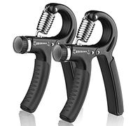 2 pz regolabile resistenza Grip Strength Trainer (5 - 60 kg) - Esercizio per la presa muscolare e la riabilitazione, adatto per tutti i livelli di fitness