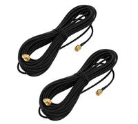 2 pz RG174 coassiale cavo prolunga per antenna SMA femmina connettore maschio 9M