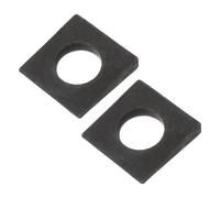 2 Pz Rondelle Quadrate M24 3-10.6mm Nere per Auto