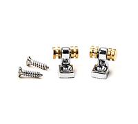 2 Pz Rullo Metallo String Alberi Sostituzione Chitarra Elettrica String Guide Fermo Con Viti Parti Chitarra