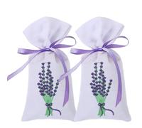 2 pz Sacco profumato alla lavanda(30g*2) Fragranza Lavenda,Fiori Secchi olio Essenziale alla Lavanda,Profumatori per Ambiente o Profumi per Auto