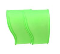 2 pz scarpe da calcio bande di pizzo lacci in silicone copre calcio tacchetto protezione pizzo per scarpe da baseball calcio scarpe da baseball facile uso bande di scarpe accessori giovanili, Verde