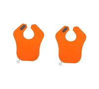 2 Pz Scialle Da Parrucchiere Cuscinetto Per Tagliare i in Silicone Mantella Per Tagliare i Colletto Da Barbiere Collare Mancare Magnetico Gel Di Silice Grembiule