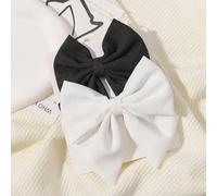 2 pz/set 4.5 "Fermacapelli per Bella Nastro Del Grosgrain Hairgripes Ragazze Delicato Bowknot Forcine Copricapi Set