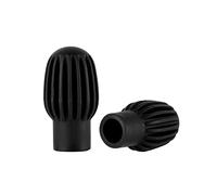 2 Pz/set Bacchette Suggerimenti Pratica Del Silicone Drum Mute Sostituzione Strumenti Musicali Accessori Drum Sleeve Caps 2 Pz Drum Mute Cover-cap Bacchette Silenzioso Punta Pratica Bacchetta