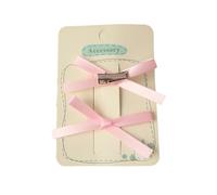 2 pz/set Bowknot Clip di Capelli Della Signora di Modo Della Legatura Dei Capelli Francesi Scrunchies Mollette Per Le Donne Ragazze