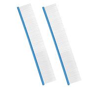 2 pz/set Cani Pettine Per Capelli Gatti Pettine Facile Uso Cani Rimozioni Dei Capelli Per Toelettatura Strumento Pet Nodo Aperto N