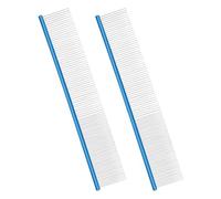 2 pz/set Cani Pettine Per Capelli Gatti Pettine Facile Uso Cani Rimozioni Dei Capelli Per Toelettatura Strumento Pet Nodo Aperto N