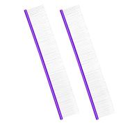 2 pz/set Cani Pettine Per Capelli Gatti Pettine Facile Uso Cani Rimozioni Dei Capelli Per Toelettatura Strumento Pet Nodo Aperto N