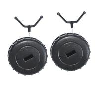 2 pz/set Carburante Gas Tappo Olio Y Stile di Plastica Nera 1130 350 0500 Adatto per MS170 MS180 017 018 Motosega parti per il giardino