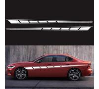 2 pz/set D-970 bandiera a scacchi modello auto adesivo decorativo modificato (bi