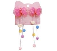 2 pz/set Del Bambino Clip Di Capelli Bowknot Forma Hairpin Colorato Clip Per La Foto Forcine Per La Piccola Ragazza