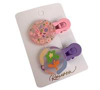 2 pz/set di Colore Della Caramella Duckbill Clip di Capelli Primavera Copricapo Per Le Ragazze Della Donna Prendendo