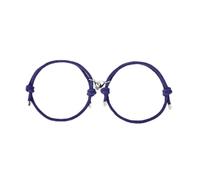2 pz/set di moda a forma di cuore magnetico floccaggio personalità magnetica coppia di chiusura magnetica braccialetto regali di San Valentino, Misura unica, Agata