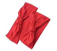 2 pz/set Mommy and Me Knot Headwrap Rabbit Ear Fasce per capelli rosso