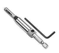 2 pz/set Punta da trapano for cerniera autocentrante con chiave a L Chiave for porta della finestra Serratura for armadio Armadio Cerniera Foro centrale Punta di perforazione(2.8mm)