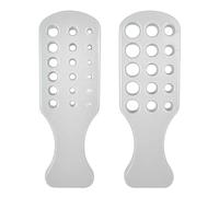 2 Pz/set Rotondo 33 Fori Draw Piastra di Plastica Filo di Trafila Metallo Draw Plate Strumenti Gioielli Decorazioni Accessori Filo di Plastica Drawplate