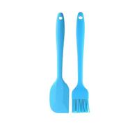 2 Pz/set Silicone Pennello for Olio for Condimenti Crema for Burro Mixer Torta Spatola Pasticceria Raschietto Utensili da Cucina Strumenti di Cottura(BLUE)
