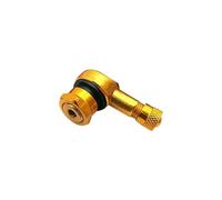 2 Pz/set Stelo Lla Valvola L Motociclo Cerchio Di 90 Gradi Angolo Di Valvola In Lega Alluminio Rotella Gomma Tubeless Valvola Caps Viti Moto(Color1)