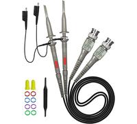 2 Pz Sonde a Clip Universali per Oscilloscopio 100Mhz Con Kit Accessori 1X 10X