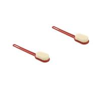 2 Pz Spazzola Per Pulire La Schiena Spugne Per Il Bagno Spazzola Per La Schiena Maneggiare La Spazzola Per Il Corpo Lana Ondulata Di Nylon Uomini e Donne Fare Un Bagno Asciugamano