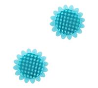 2 Pz Spazzola Per Shampoo Spazzola Per Massaggiare i Del Bambino Scrub Da Bagno Per Bambini Lavasciuga Per Il Corpo Vasca Infantile Glassato Silicone Alimentare