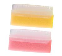 2 Pz Spazzola Tattile Per Bambini Spugna Da Doccia Per Bambini Spazzola Da Massaggio in Silicone Spazzola Per Il Bagnetto Spugne Per La Pulizia Bambino Scrubber Cosmetico