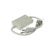 2 PZ Spina Alimentatore Trasformatore Raddrizzatore 4 Pin RGB Passo 13,5mm Con Mini Controller 8 Programmi Per Striscia Led RGB 220V