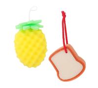 2 Pz Spugna Da Bagno Per Bambini Spugna Di Spugna Per Bambini Per Il Bagno Spugne Da Bagno Per Bambini Bagno Morbido Nylon Neonato Spugna Morbida Alta Densità