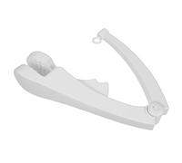 2 Pz Staffa Pieghevole Per Campana Appesa Braccio Mobile Bambina Costruito Gancio Mobile Per Cellulari Porta Campana Per Presepe Giostrina Per Lettino Bianca Plastica TOYANDONA