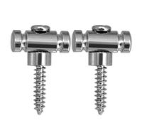 2 PZ String Retainer Tree con vite Accessorio per chitarra elettrica Aiuta a trattenere la corda Riduce l attrito Mantenere accordatura accurata