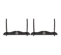 2 Pz Supporto Xiao Coltello in Legno Desktop Decorativo per Stand Organizer Display Gancio Spade Xcm Single-Home Storage Flauto Giapponese Single-Tier Singola