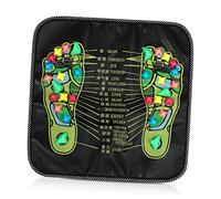 2 Pz Tappetino Per Massaggio Ai Piedi Tappetino Massaggiatore Per Digitopressione Strumenti Per Massaggiatore Plantare Riflessologica Piede Papà Ciottolo Pelle