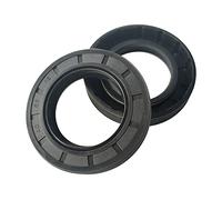 2 Pz TC Tipo NBR Rotary albero paraolio albero Diametro 38mm, Diametro esterno 58mm nitrile doppio labbro paraolio albero con la Primavera, TC-38x58x11mm