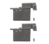 2 pz telaio in alluminio porta in vetro buffer idraulico su e giù alberi cerniera nascosta cerniera regolabile porta armadio hardware idraulico smorzamento Buffering cerniera