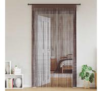 vidaXL 2 Pz Tende a Fili 100x250 cm Marroni
