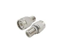 2 Pz TNC Spina Maschio A F Jack Femmina Connettore Coassiale RF F-Adattatore TNC for Antenne Dispositivi LAN Wireless Radio Wi-Fi