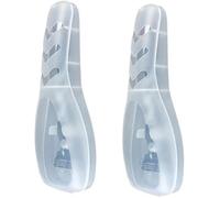 2 Pz Trasparente Portatile Viaggio Uomini Manuale Rasoio Protector Scatola di Plastica Contenitore di Stoccaggio Rasoio Titolare Della Protezione Della Cassa Organizzatore degli uomini Accessori