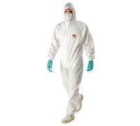 2 PZ TUTA tg. 2XL PROTETTIVA TNT laminato TIPO 5-6 BIOLOGICO CHIMICO