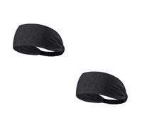 2 Pz uomini della fascia di yoga fasce per le donne ia sportiva e elastiche per lo yoga ia elastica per da donna Uomo sportive ia per Dark Grey HAPINARY