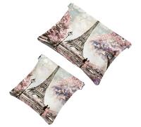 2 pz Uomo con un fiocco trama mitologica di Apollo Artemis pittura greca borsa cosmetica tascabile borsa cosmetica auto-chiusura Shrapnel sacchetto di trucco, mini borsa portatile da viaggio per