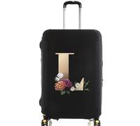 2 pz Valigia Da Viaggio Protettiva Coperture di Spessore Elastico Bagagli Della Copertura Della Protezione for 18 "-28" Bagaglio Borsa Per Valigie(Black L,XL)