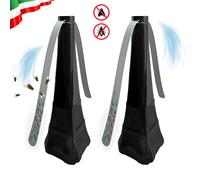 2 Pz Ventilatore Da Tavolo Scaccia Mosche Zanzare Repellente Insetti Elettrico