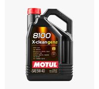 2 pz x 5 Lt Olio AUTO 8100 X-CLEAN GEN2 5W-40 (cod.109762) Olio MOTUL